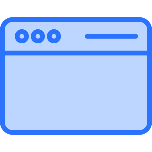 웹 사이트 Generic Blue icon