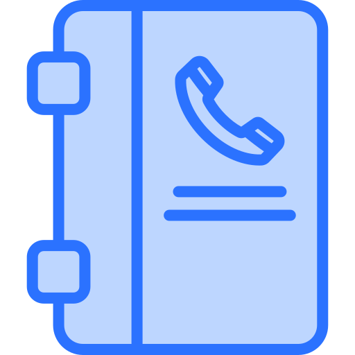 telefonbuch Generic Blue icon