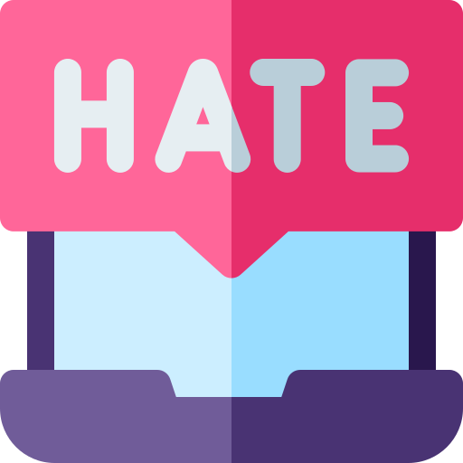 haine Basic Rounded Flat Icône