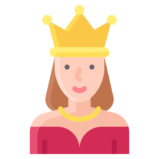 królowa Generic Flat ikona