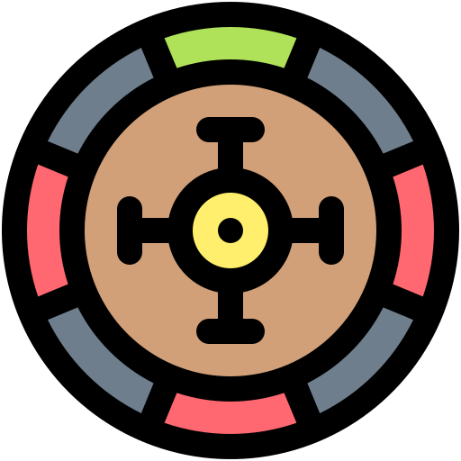 roulette Generic Outline Color icon