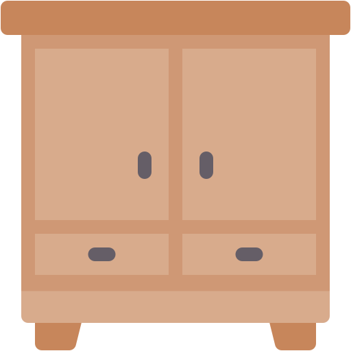 Wardrobe Generic Flat icon