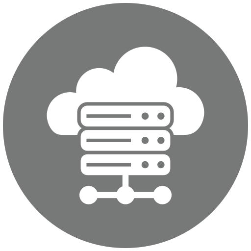 Cloud hosting Generic Mixed icon