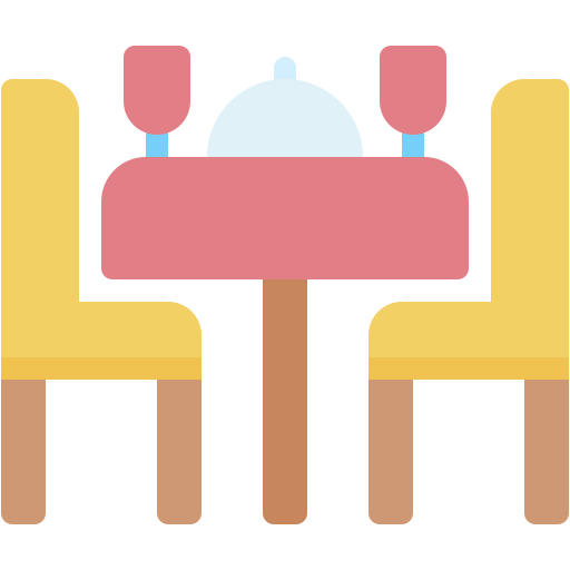 夕食のテーブル Generic Flat icon