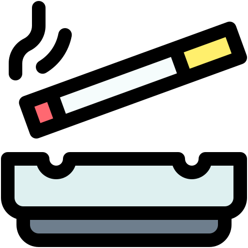 aschenbecher Generic Outline Color icon