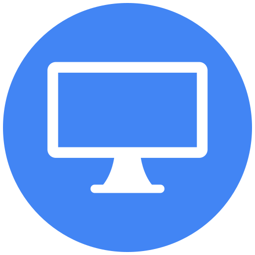 Monitor screen Generic Mixed icon