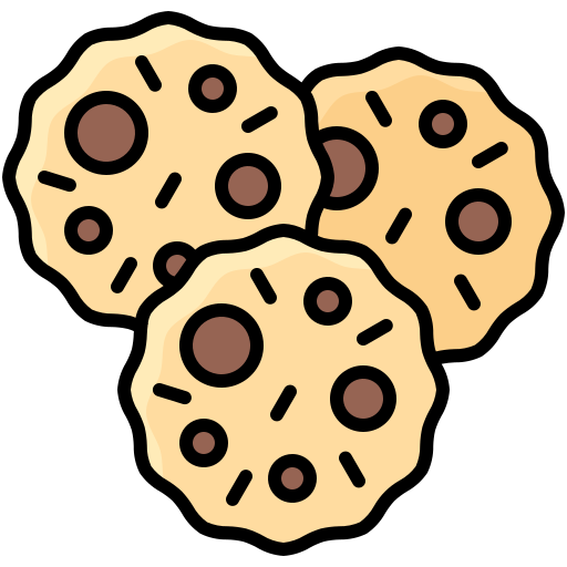 Chocolate chip Generic Outline Color icon