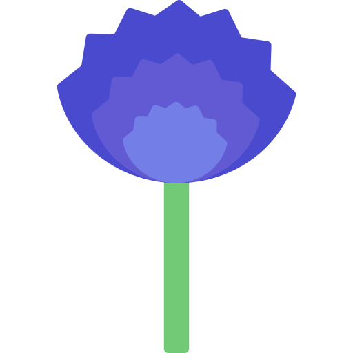 fiori di erba cipollina Generic Flat icona
