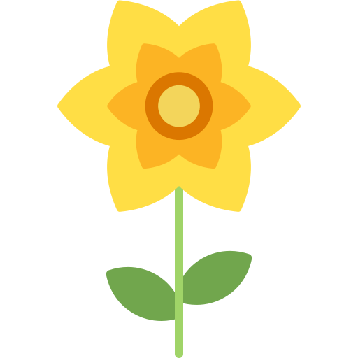 daffodil Generic Flat Ícone