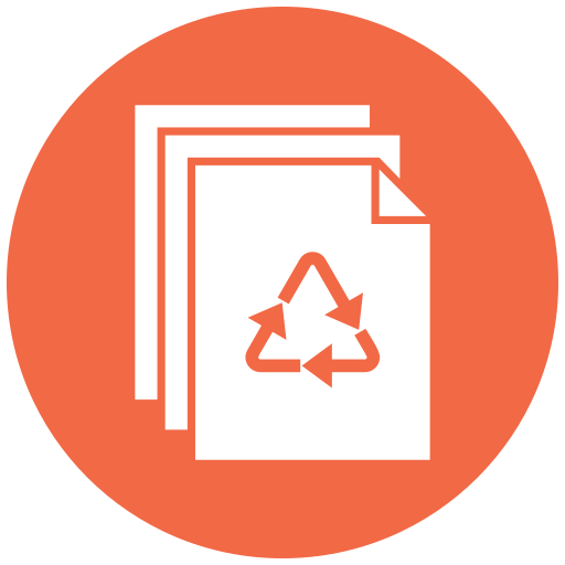 Recycled paper Generic Mixed icon