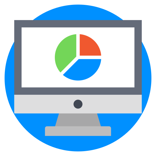 webanalyse Generic Flat icoon
