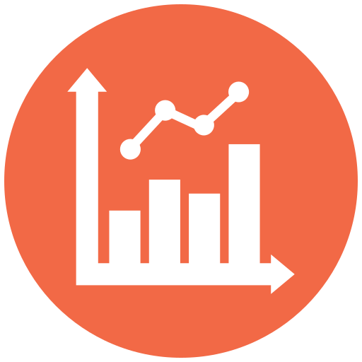 Bar chart Generic Mixed icon