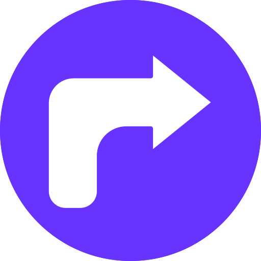 Turn Right Generic Mixed icon