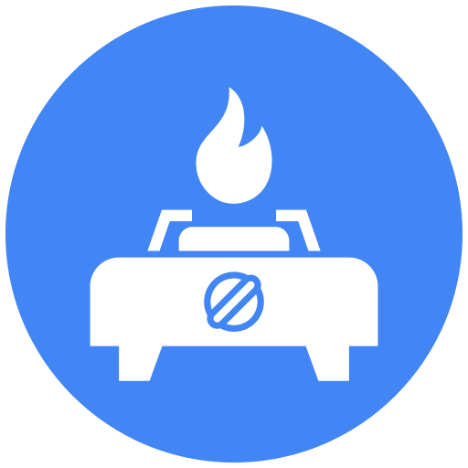 Gas stove Generic Mixed icon