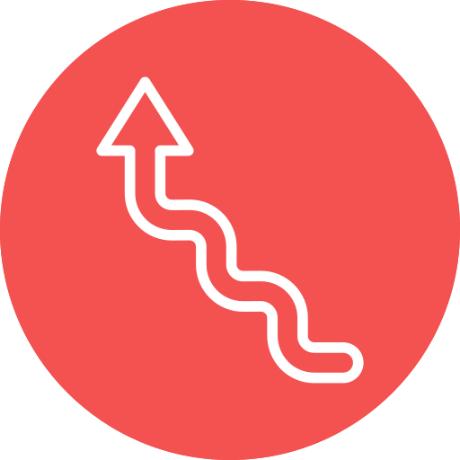 Zigzag Generic Flat icono