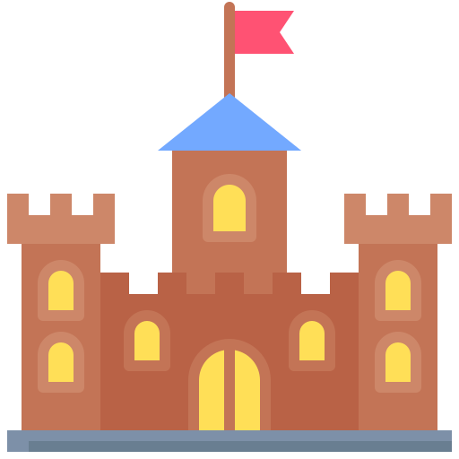 castle Generic Flat icon