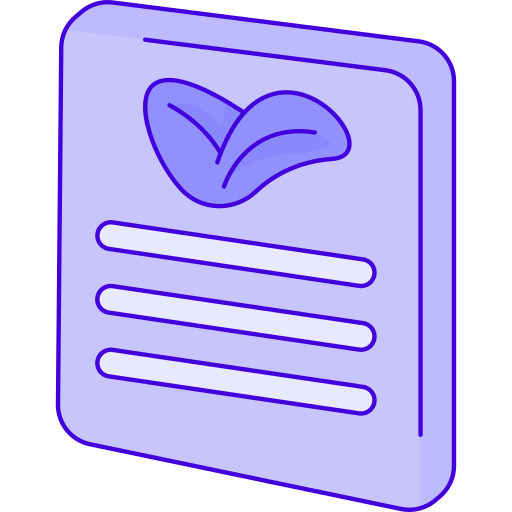 documento Generic Thin Outline Color icono