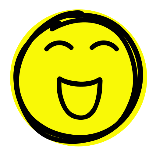 szczęśliwa twarz Generic Hand Drawn Color ikona