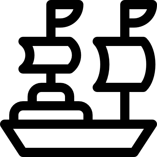 배 Basic Rounded Lineal icon