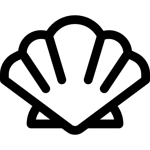 가리비 Basic Rounded Lineal icon
