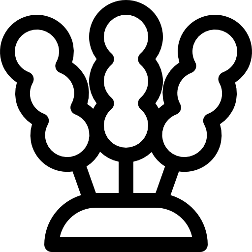 海藻 Basic Rounded Lineal icon