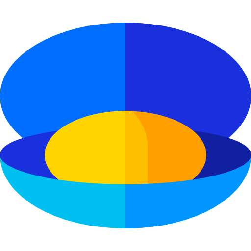 mejillón Basic Rounded Flat icono