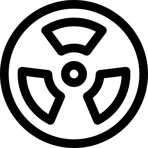 방사성 Basic Rounded Lineal icon