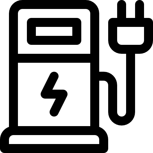 충전기 Basic Rounded Lineal icon