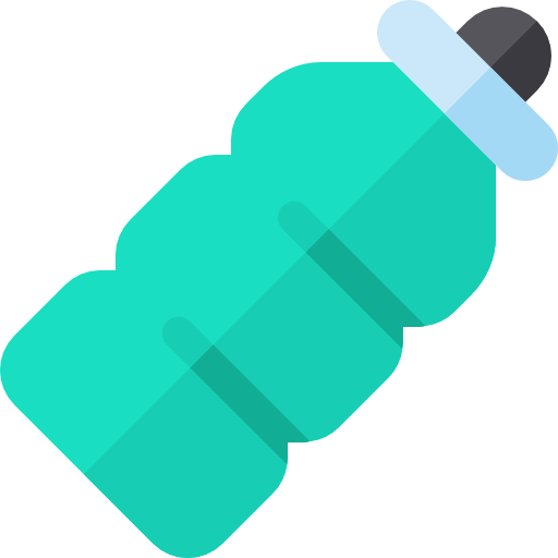 Plastic bottle Basic Rounded Flat icon