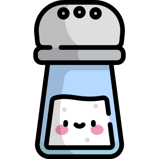 Salt Kawaii Lineal color icon