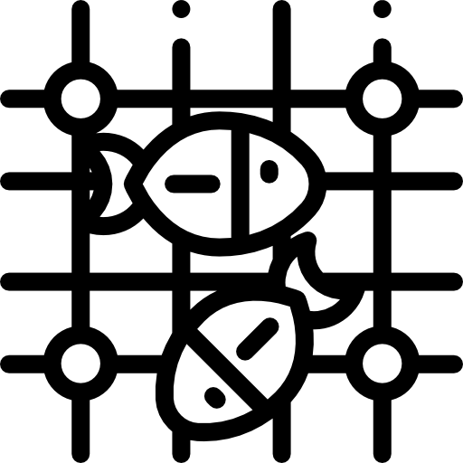 漁網 Detailed Rounded Lineal icon