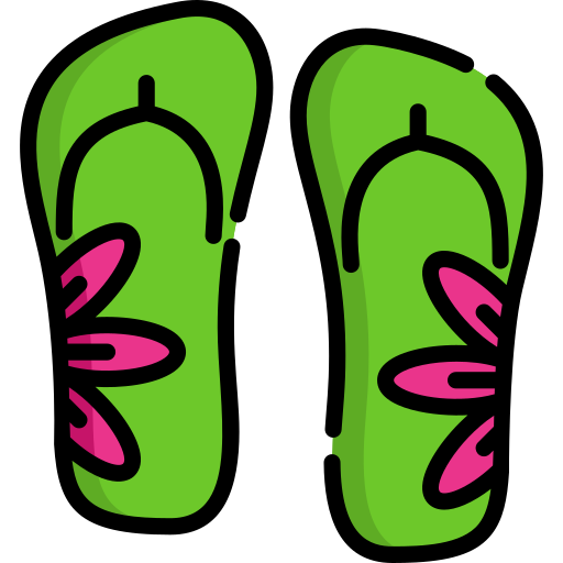 Sandals Special Lineal color icon