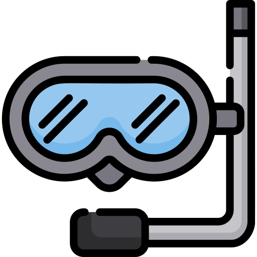 Diving mask Special Lineal color icon