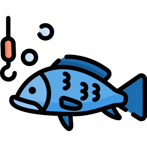 Fishing Special Lineal color icon