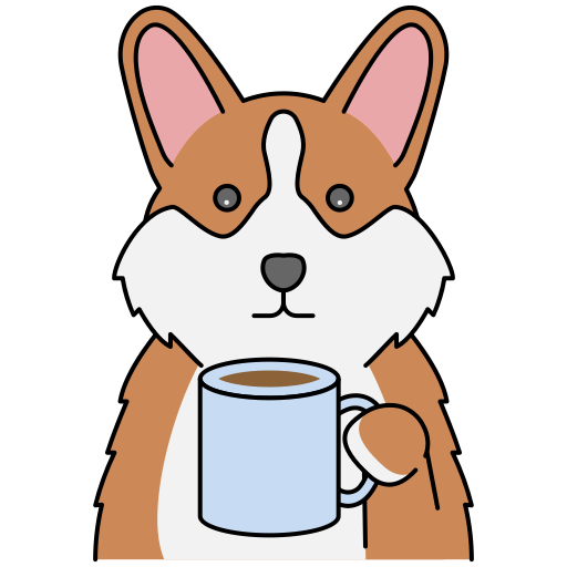 Dog Generic Thin Outline Color icon