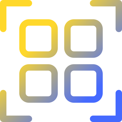 qr-code scannen Generic Gradient icoon