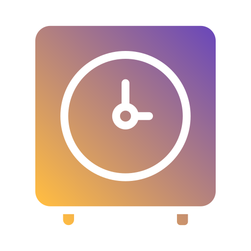 despertador Generic Flat Gradient icono