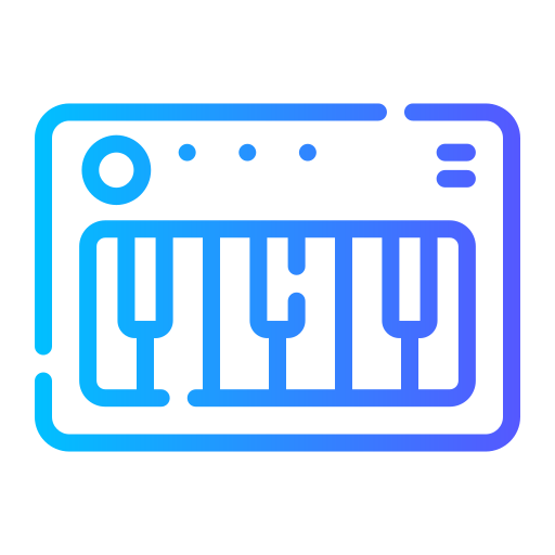 pianoforte Generic Gradient icona