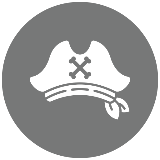 sombrero pirata Generic Mixed icono