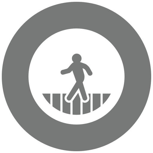 Pedestrian crossing Generic Mixed icon