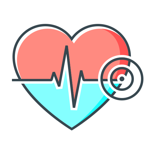 Heartbeat Generic Color Omission icon