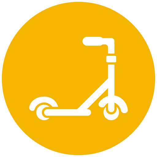 kick scooter Generic Mixed icon