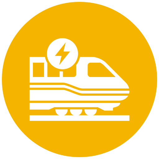 Electric train Generic Mixed icon