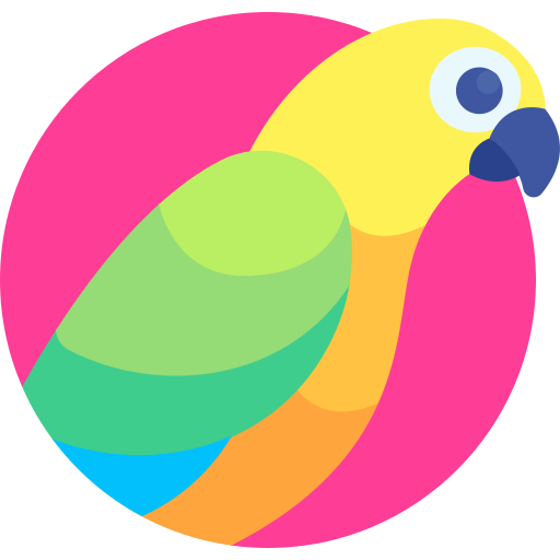 Parrot Detailed Flat Circular Flat icon