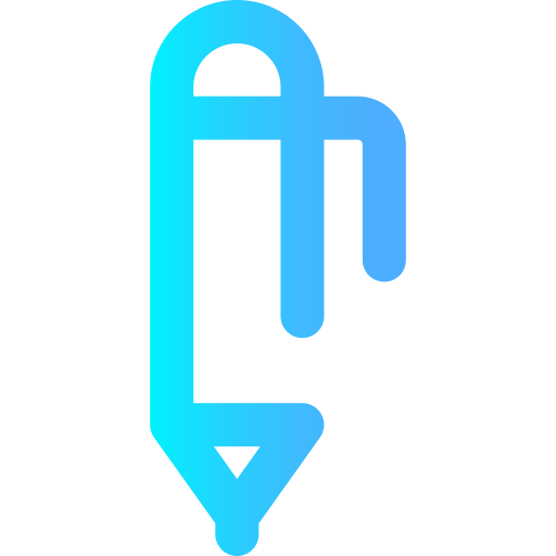 Pen Super Basic Omission Gradient icon