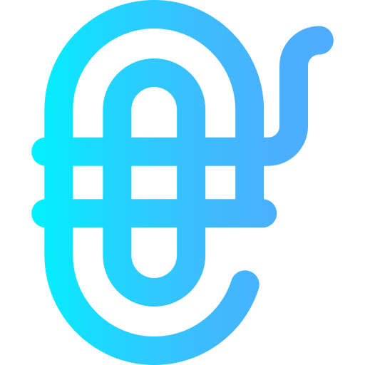 Rope Super Basic Omission Gradient icon