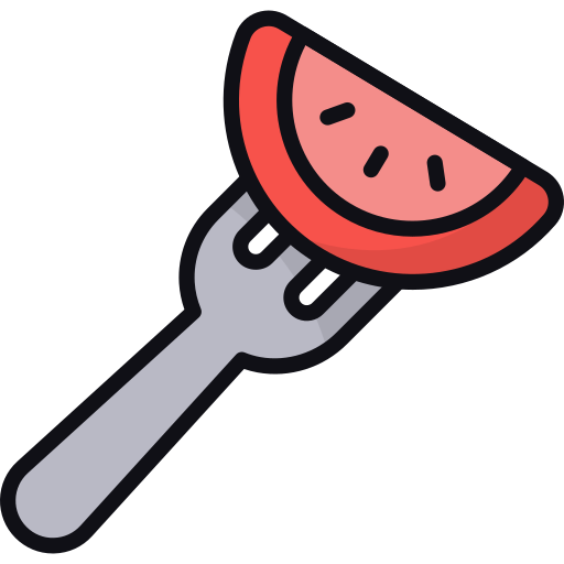 トマトのスライス Generic Outline Color icon