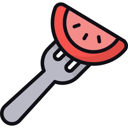 토마토 슬라이스 Generic Outline Color icon