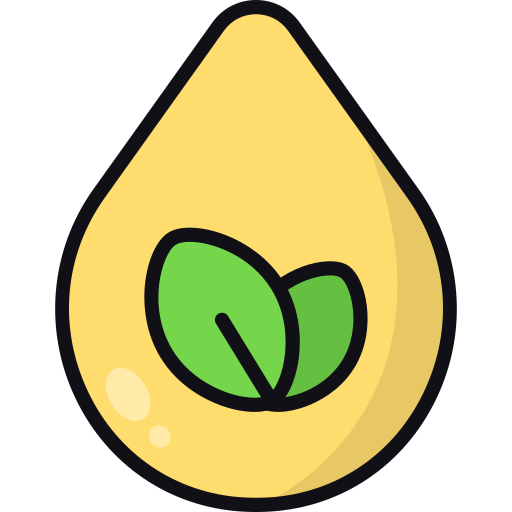 식물성 기름 Generic Outline Color icon
