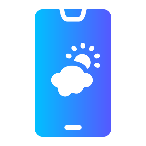App del clima Generic Flat Gradient icono